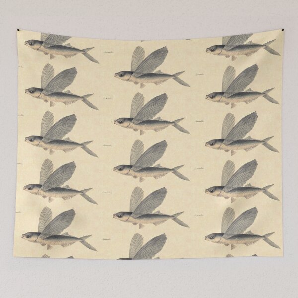 Item preview, Flying Fish by Mary Symonds designed and sold by Amanda1775.