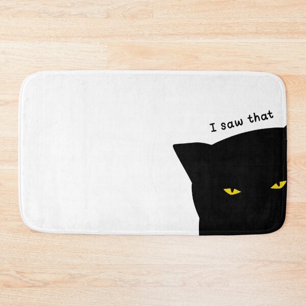Item preview, Black cat I saw that  designed and sold by YQvibe Studio.