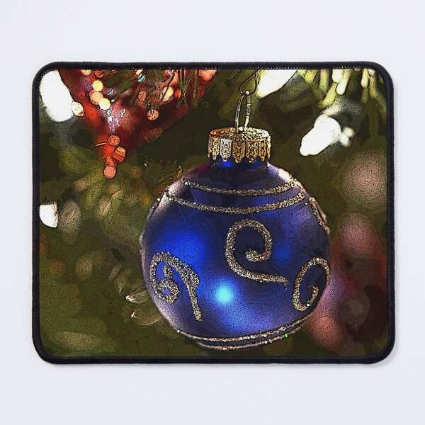 Item preview, Blue Christmas Ornament designed and sold by elisewied.