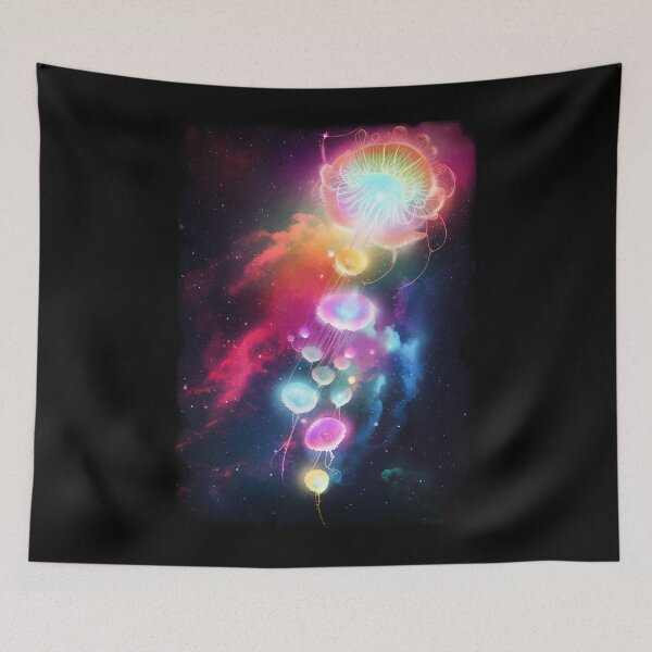 Item preview, Astral Jellyfish Floating Through Space designed and sold by PVSKI.