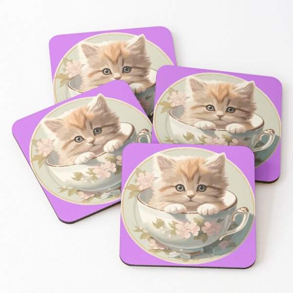 Item preview, Teacup Kitten  designed and sold by Flo974.