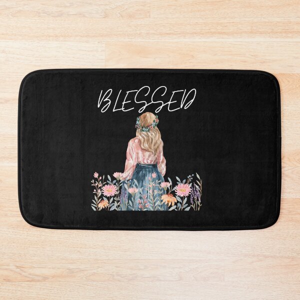 Item preview, blessed -christian sticker designed and sold by Faithandpattern.