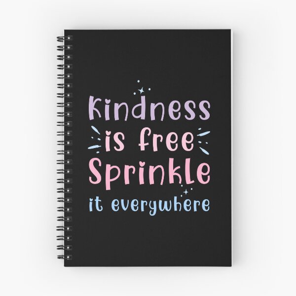 Item preview, Kindness is Free, Sprinkle It Everywhere - Inspiring Text Designs  designed and sold by HippoInkStudio.