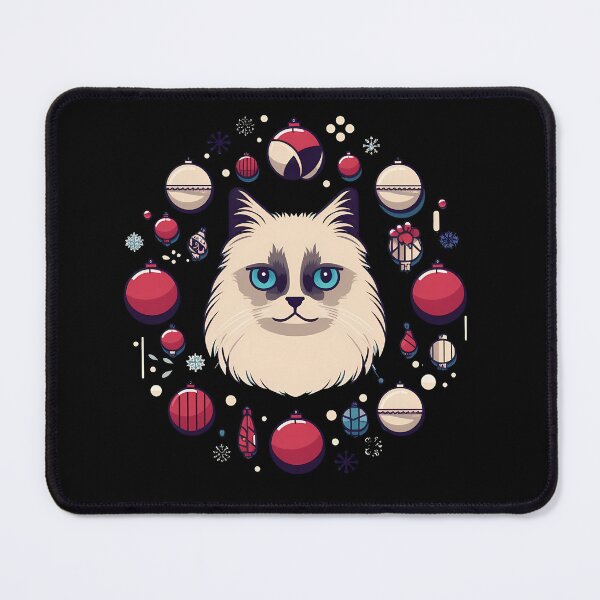Item preview, Ragdoll Cat Xmas Ornament, Love Cats designed and sold by Logiamerch.