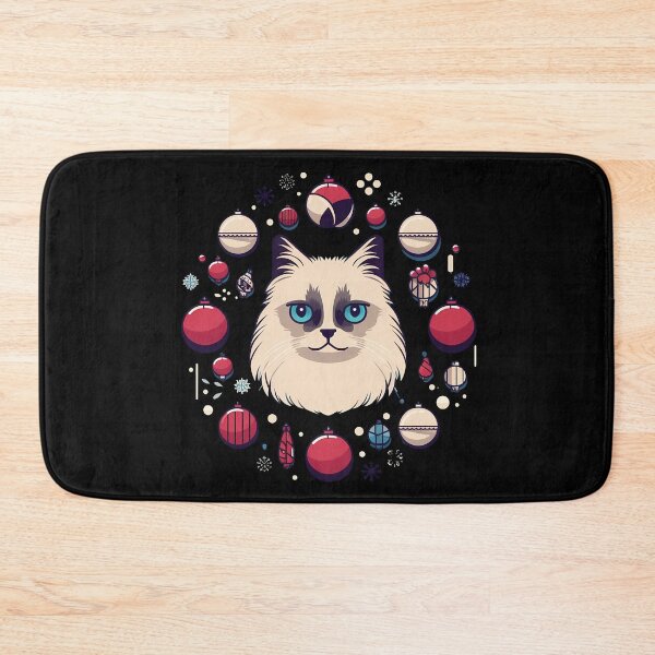 Item preview, Ragdoll Cat Xmas Ornament, Love Cats designed and sold by Logiamerch.