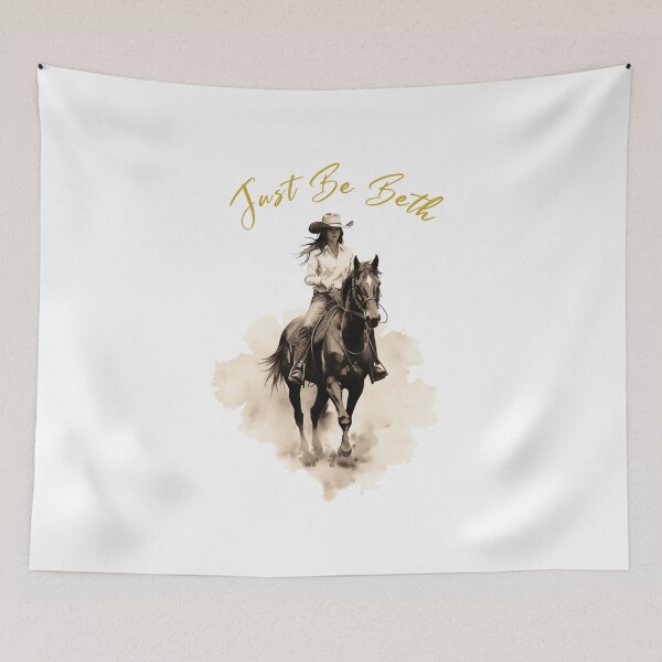 Item preview, Western Cowgirl Just Be Beth TV Women designed and sold by Printic.