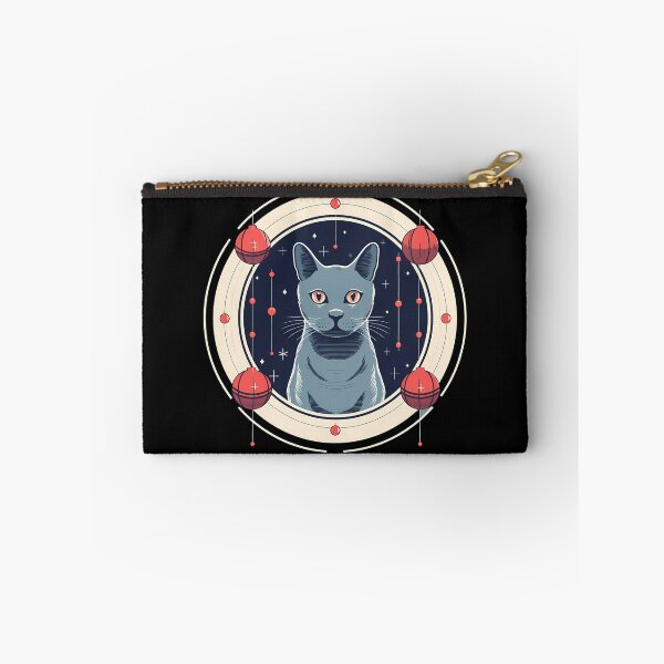Item preview, Russian Blue Cat Xmas Ornament, Love Cats designed and sold by Logiamerch.