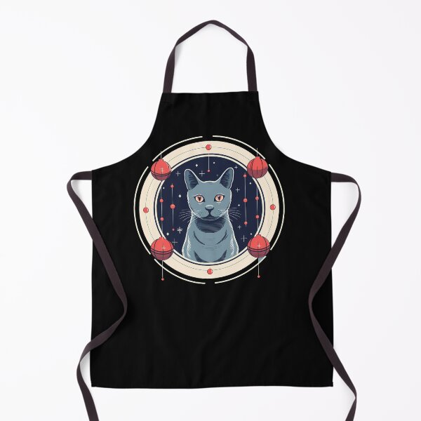 Item preview, Russian Blue Cat Xmas Ornament, Love Cats designed and sold by Logiamerch.