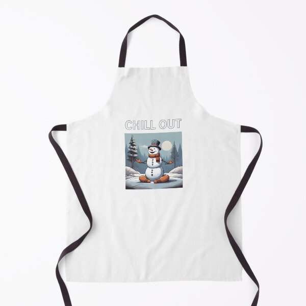 Item preview, Chill Out Meditating Snowman Yoga Winter Holiday Christmas Xmas Health Fitness Gifts designed and sold by healthnuthols.