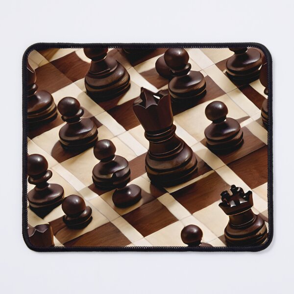 Item preview, Wooden Chess Set - Seamless Pattern designed and sold by Chubuter.