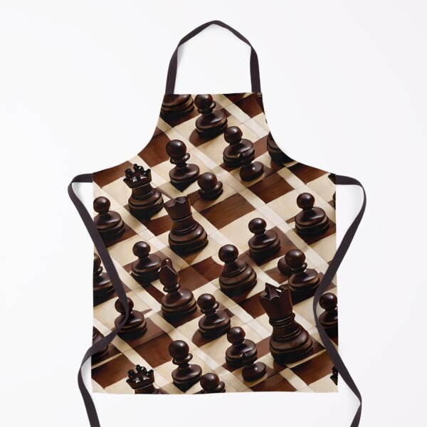 Item preview, Wooden Chess Set - Seamless Pattern designed and sold by Chubuter.