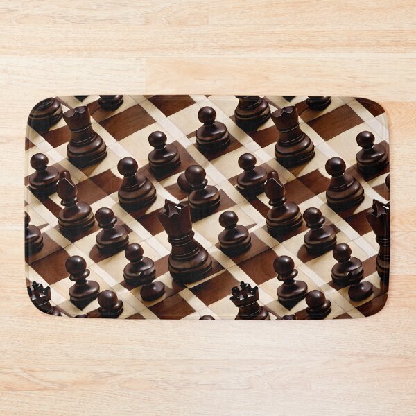 Item preview, Wooden Chess Set - Seamless Pattern designed and sold by Chubuter.