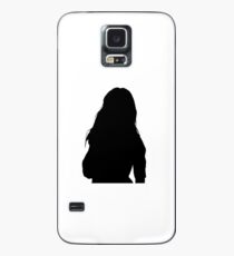Funda/vinilo para Samsung Galaxy Silueta de cabello Camila