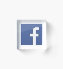 facebook Logo Merchandise Acrylic Block