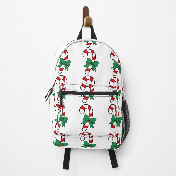 Item preview, Candy cane and green bow hand drawn illustration designed and sold by Anngozza2.