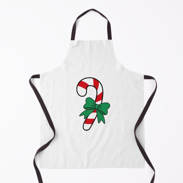 Item preview, Candy cane and green bow hand drawn illustration designed and sold by Anngozza2.