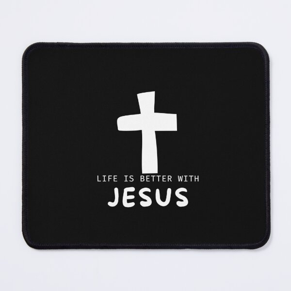 Item preview, Life is better with Jesus- sticker designed and sold by Faithandpattern.