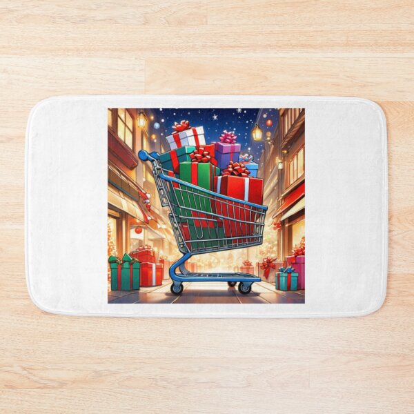 Item preview, Festive Cart Magic: Joyful Gifts and Deals Galore. designed and sold by CraftsIcon.