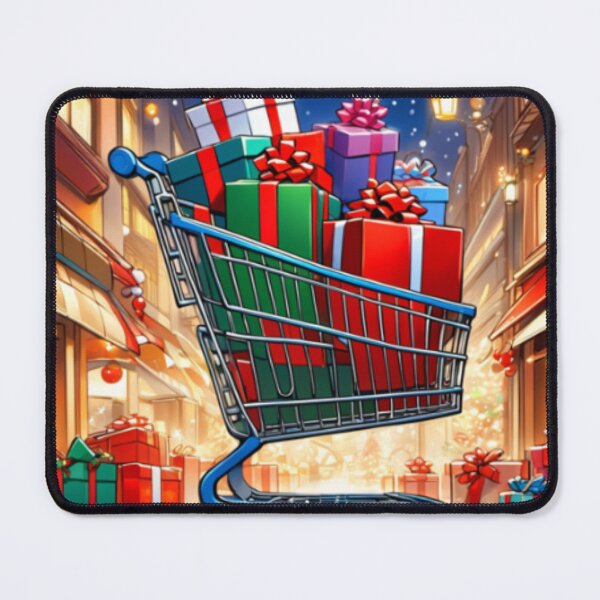 Item preview, Festive Cart Magic: Joyful Gifts and Deals Galore. designed and sold by CraftsIcon.