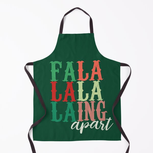 Item preview, Falalalala-ing Apart retro distressed typography colorblock tee | Falling Apart | Seasonal Depression | Office Christmas Holiday Party Shirt designed and sold by dystopic.