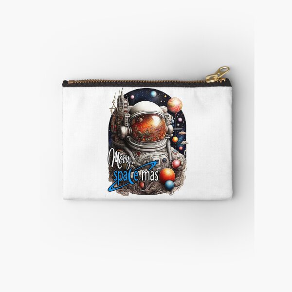 Item preview, Merry Space-Mas; Christmas; Alien; designed and sold by StickerApe.