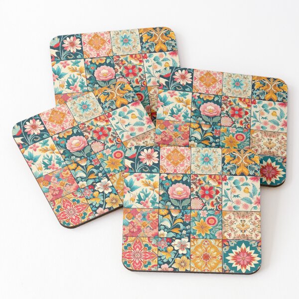 Item preview, Garden Dream Vibrant Floral Kaleidoscope designed and sold by Daniel Dudgeon.