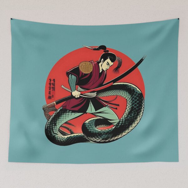 Item preview, Snake warrior designed and sold by SidTastic .