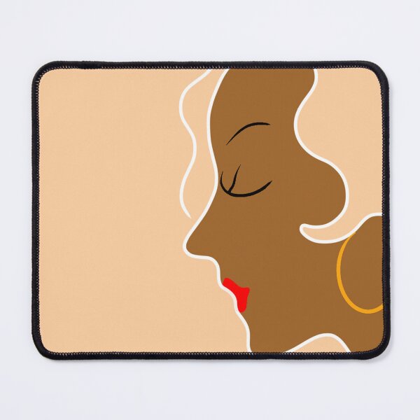 Item preview, Art deco woman profile designed and sold by MelAislingArt.