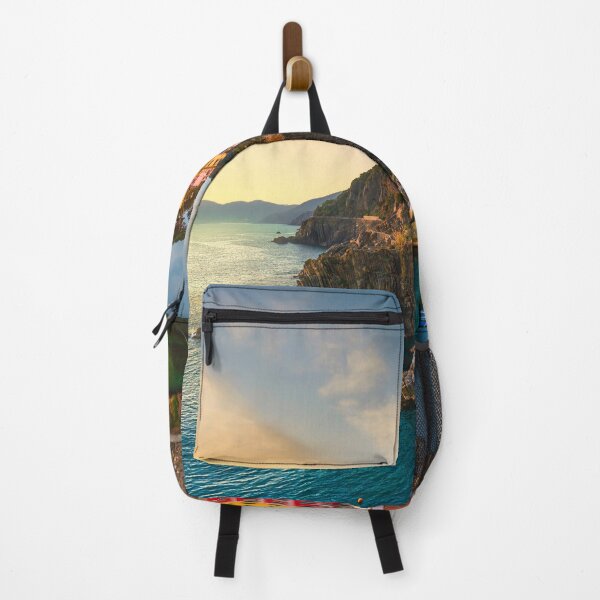 Item preview, Riomaggiore fishing village at sunset. Cinque Terre, Italy designed and sold by Stefano Orazzini.
