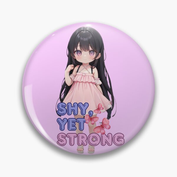 Item preview, Charming Chibi: Shy, Yet Strong designed and sold by Anime-Community.
