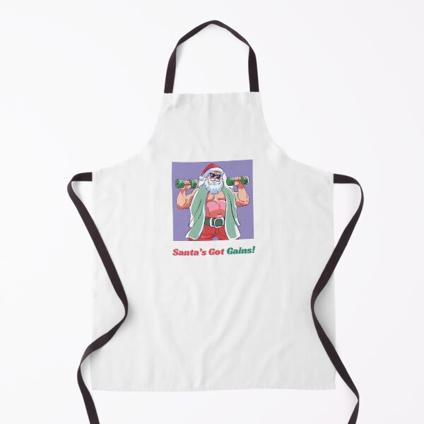 Item preview, Mens Santa Gains Workout Health Fitness Holiday Christmas Xmas Gifts for Him designed and sold by healthnuthols.