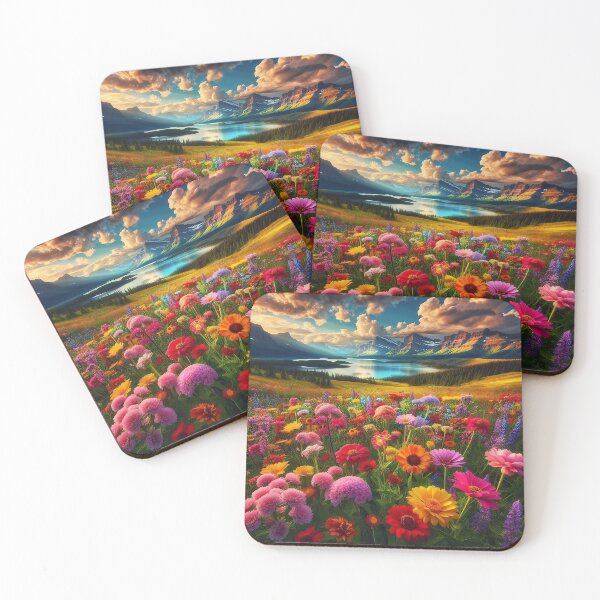 Item preview, Kaleidoscopic Bloom Haven Whimsical Floral Waltz designed and sold by Daniel Dudgeon.