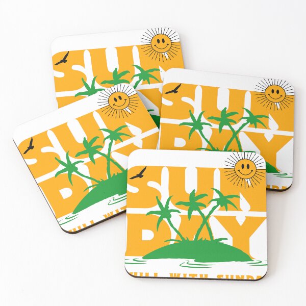 Item preview, Sunday Chill Sticker designed and sold by kesotone.