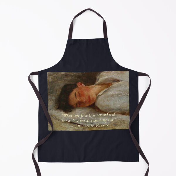 Item preview, E.M. Forster quote: When love flies it is remembered not as love but as something else. designed and sold by artbleed.