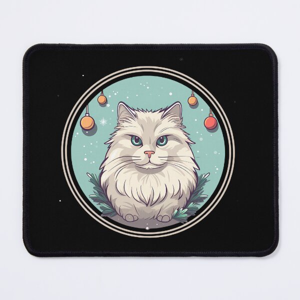 Item preview, Siberian Cat Xmas Ornament, Love Cats designed and sold by Logiamerch.