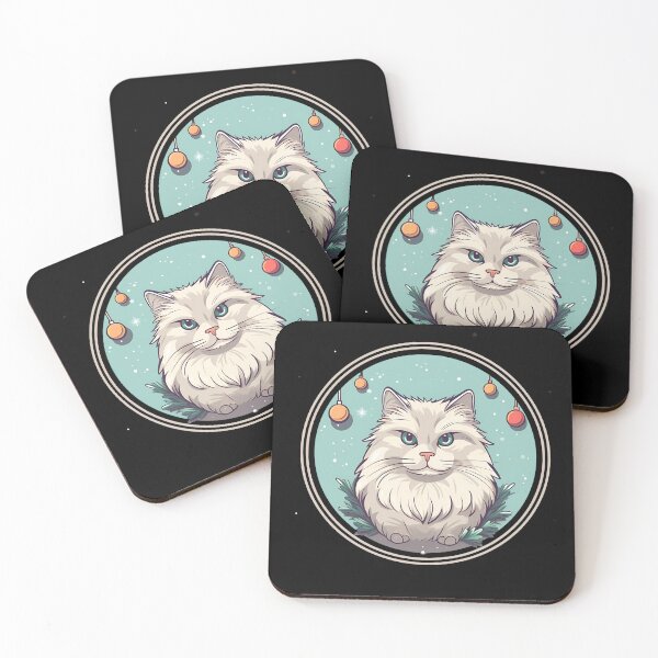 Item preview, Siberian Cat Xmas Ornament, Love Cats designed and sold by Logiamerch.