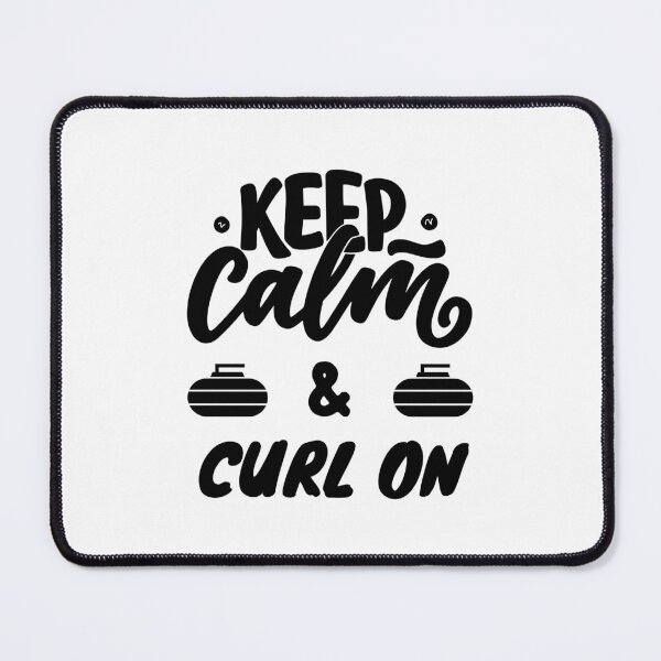 Item preview, Keep Calm and Curl On designed and sold by RuyaFab.