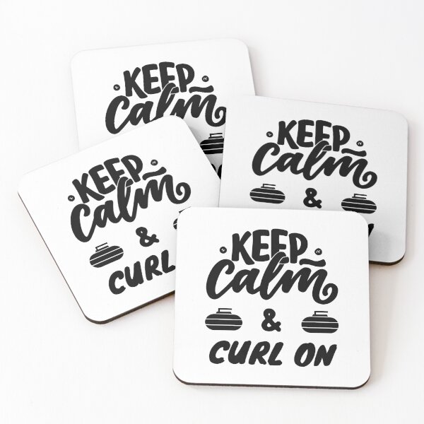 Item preview, Keep Calm and Curl On designed and sold by RuyaFab.