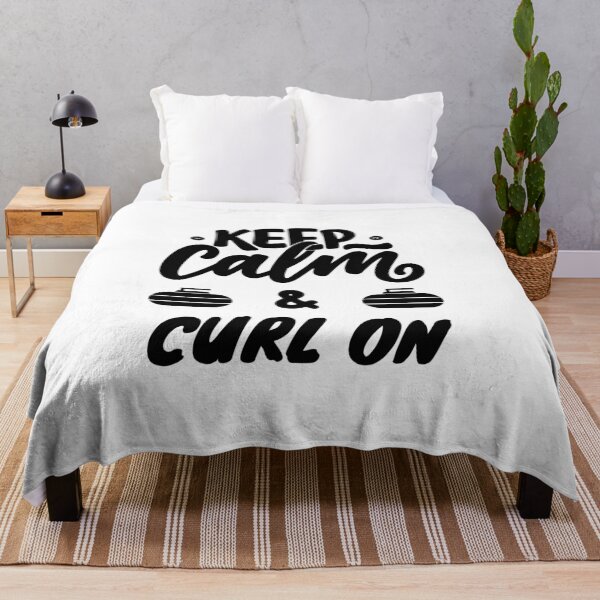 Item preview, Keep Calm and Curl On designed and sold by RuyaFab.