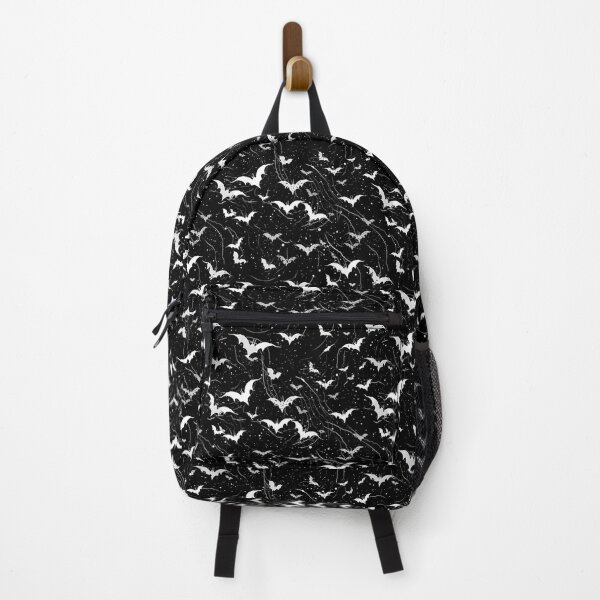 Item preview, Nocturnal Revenge Abstract Bats On Black  designed and sold by Spookyashell.