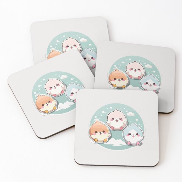 Item preview, Mochi Magic: Cartoon Illustration designed and sold by InkInspiratons.