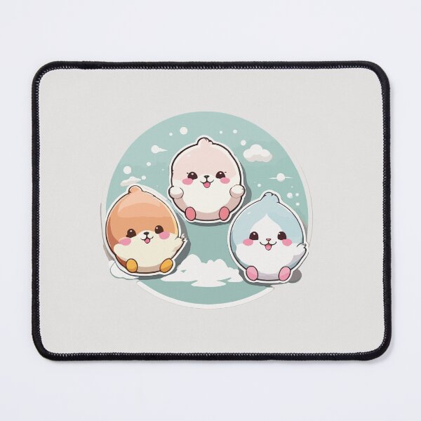 Item preview, Mochi Magic: Cartoon Illustration designed and sold by InkInspiratons.