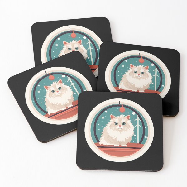 Item preview, Siberian Cat Xmas Ornament, Love Cats designed and sold by Logiamerch.