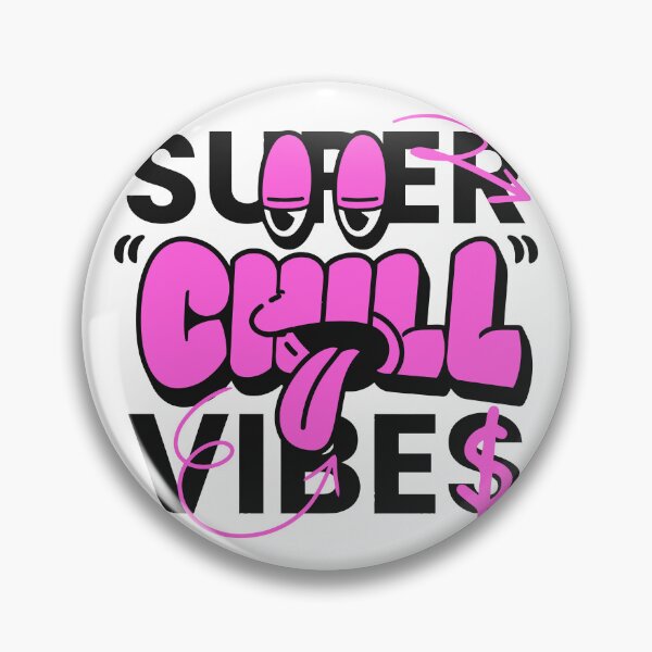 Item preview, Super Chill Vibes Grafitti Sticker designed and sold by kesotone.