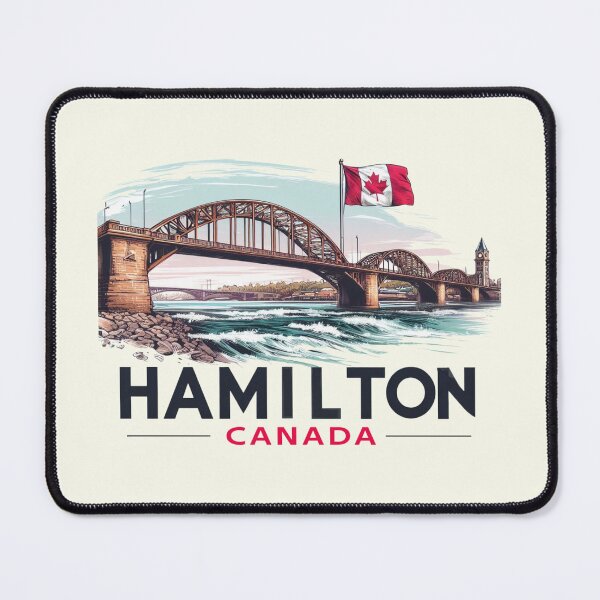 Item preview, Hamilton Ontario Canada Watercolour designed and sold by HowToCanadian.