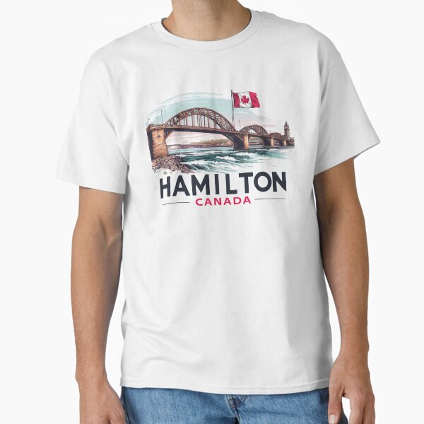 Item preview, Hamilton Ontario Canada Watercolour designed and sold by HowToCanadian.