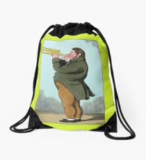 The Paradoxical Trumpeter Drawstring Bag