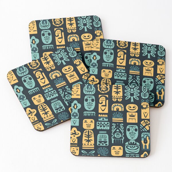 Item preview, Awesome Easter Island Statue pattern designed and sold by Sp3ctrumOfColor.