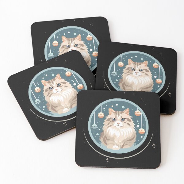 Item preview, Siberian Cat Xmas Ornament, Love Cats designed and sold by Logiamerch.