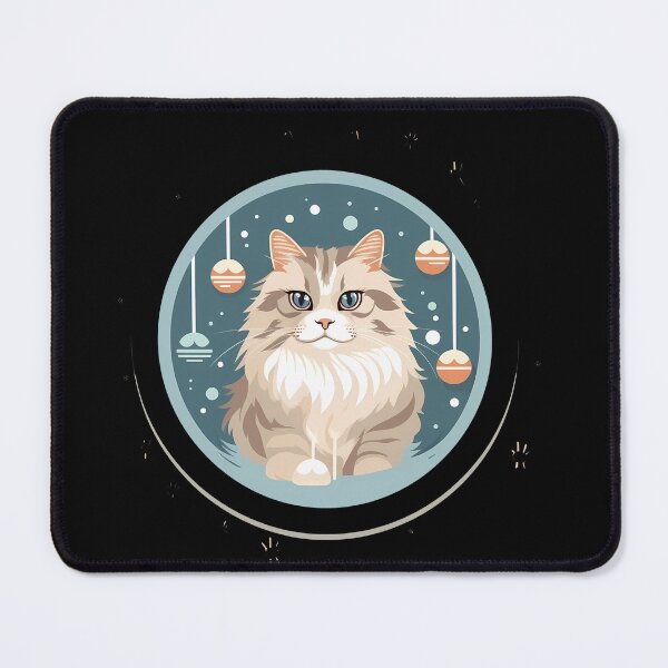 Item preview, Siberian Cat Xmas Ornament, Love Cats designed and sold by Logiamerch.